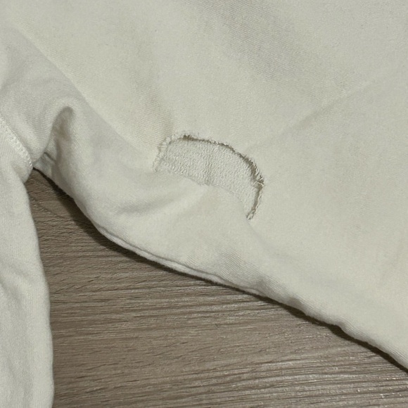 Free People Day Off Hoodie Sweatshirt Embroidered Patchwork Vintage Dist… - Picture 16 of 16